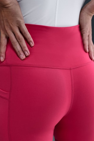 Short de tennis taille haute Advantage - Fuchsia