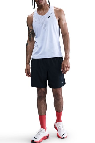 Débardeur de running Nike AeroSwift - Gris clair