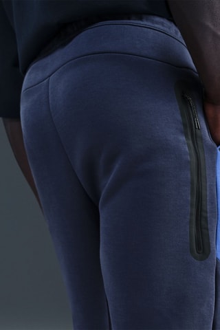 Pantalon slim Tech - Indigo et noir