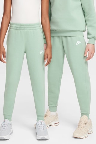 Pantalon polaire taille haute Sportswear Club - Vert clair