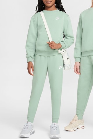 Pantalon polaire taille haute Sportswear Club - Vert clair