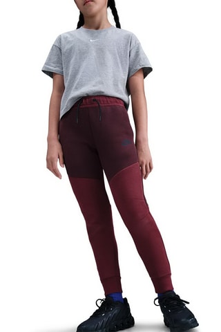 Pantalon ample Tech - Bordeaux et grenat