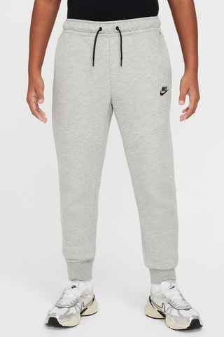 Pantalon ample Tech - Gris chiné et noir
