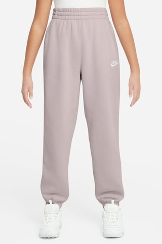 Pantalon polaire taille haute Sportswear Club - Mauve