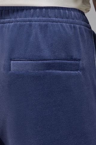 Pantalon de survêtement en velours Brooklyn - Bleu cobalt