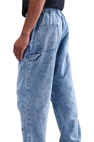 Jean ample de basketball - Bleu clair