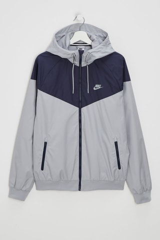 Coupe-vent à capuche Sportswear Windrunner - Gris