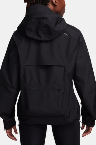 Veste de trail à capuche- Noir