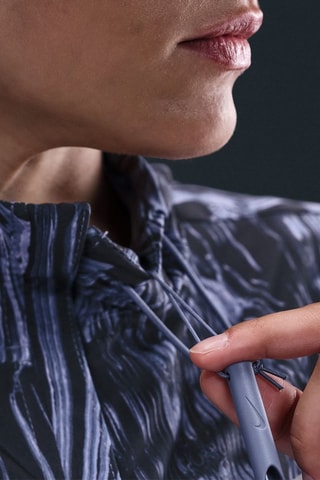 Veste de running Swift - Bleu cobalt et noir