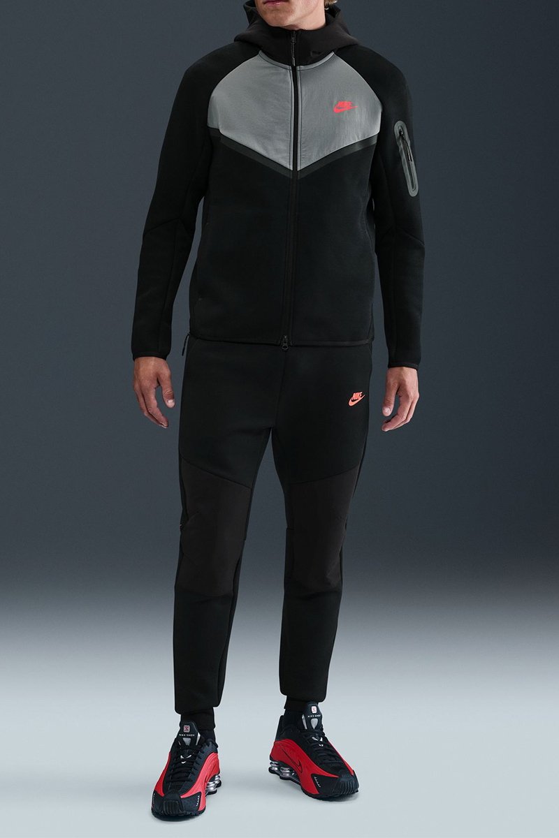 Veste à capuche Tech - Noir