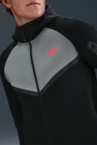 Veste à capuche Tech - Noir