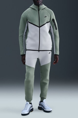 Veste à capuche Tech - Vert clair