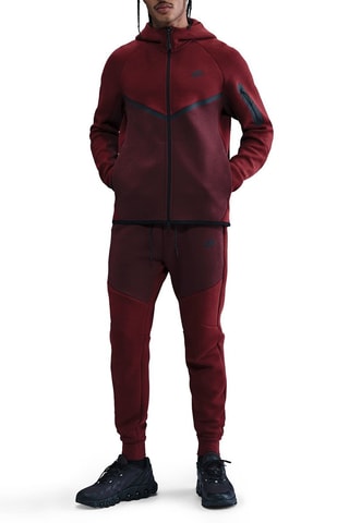 Veste à capuche Tech - Bordeaux