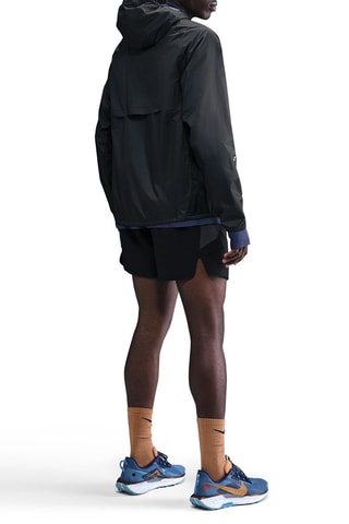 Veste de running à capuche Trailwind - Noir