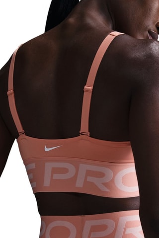 Brassière d’entrainement push-up Pro Indy Plunge - Saumon
