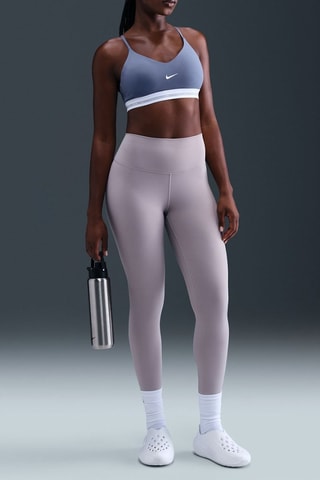 Brassière d’entrainement push-up Indy - Bleu cobalt et blanc