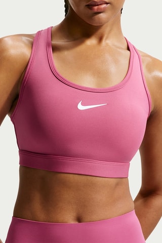 Brassière d’entraînement Swoosh - Rose
