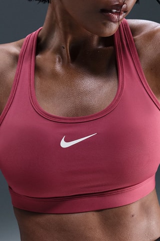 Brassière d’entraînement Swoosh - Rose