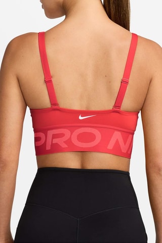 Brassière d’entrainement push-up Pro Indy Plunge - Rouge