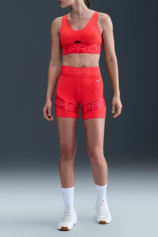 Brassière d’entrainement push-up Pro Indy Plunge - Rouge