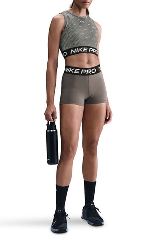 Crop top de fitness - Noir - Nike