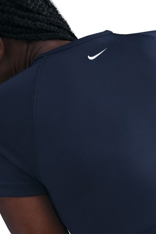Crop top d’entraînement Nike Pro - Bleu foncé