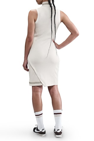 Robe fourreau - Ecru et beige