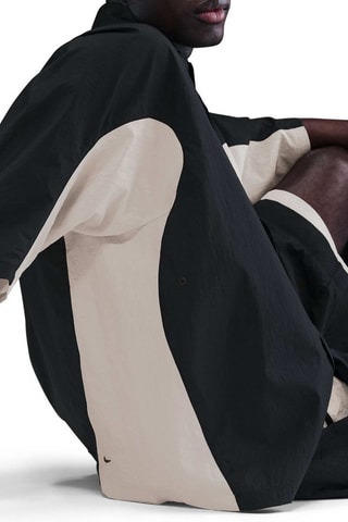 Chemisier oversize Tech - Noir