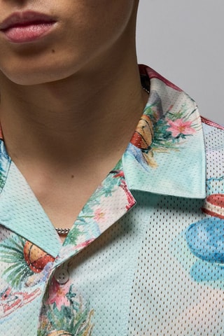 Chemise - Ecru et bleu clair - Jordan
