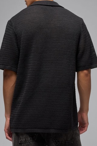 Chemise de basketball en laine Air Jordan - Noir
