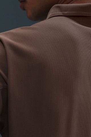 Polo de tennis Slam - Marron