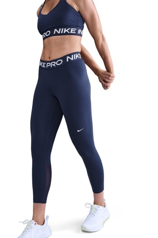 Legging taille haute Nike Pro 365 - Bleu foncé