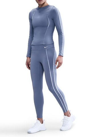 Legging d’entraînement taille haute One - Indigo