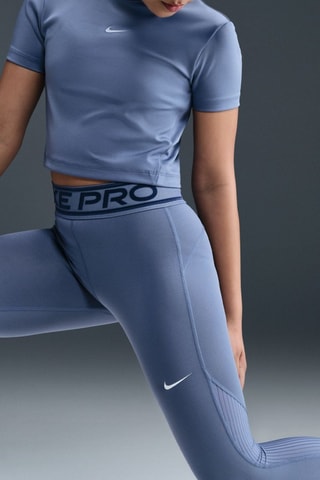Legging de sport taille haute Nike Pro - Indigo