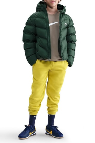 Doudoune à capuche All Day Play - Vert foncé