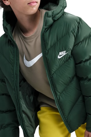 Doudoune à capuche All Day Play - Vert foncé