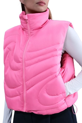 Doudoune sans manches Swoosh - Rose