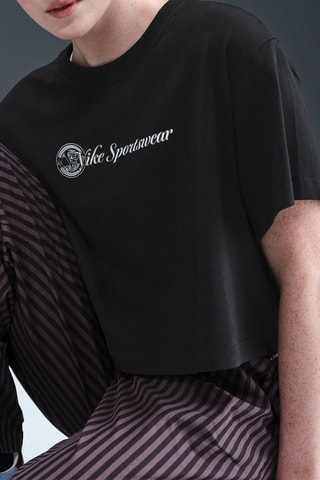T-shirt ample Club - Noir