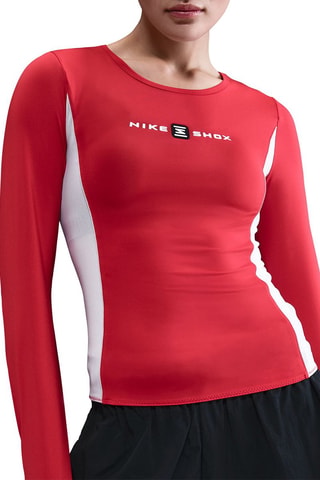 T-shirt Sportswear Shox - Rouge