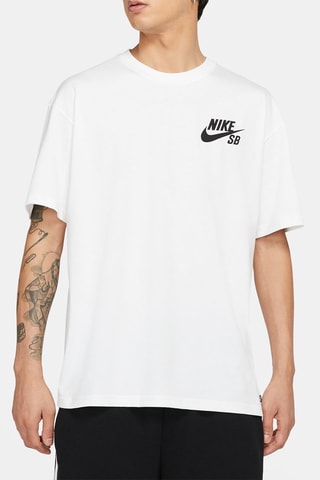 T-shirt de skateboard - Blanc