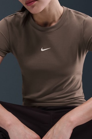 T-shirt slim Chill - Marron
