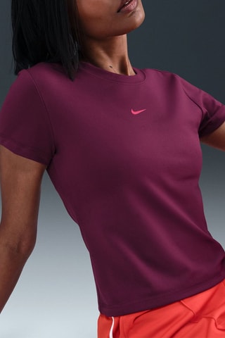 T-shirt slim Chill - Bordeaux