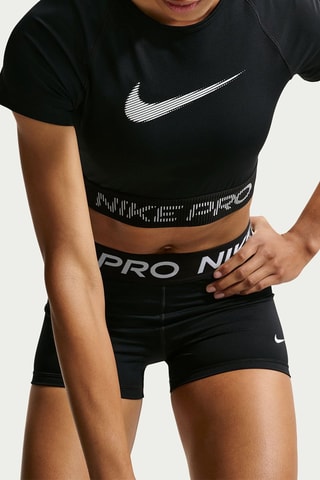 T-shirt cropped Pro - Noir
