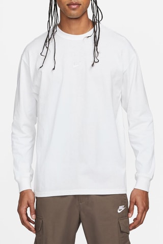 T-shirt ample en coton biologique Sportswear Premium Essentials - Blanc