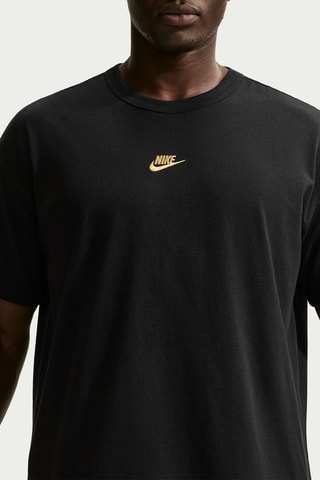 Camiseta de algodón orgánico Premium Essentials - Negro