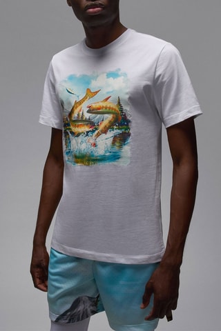 T-shirt de basketball - Blanc - Jordan
