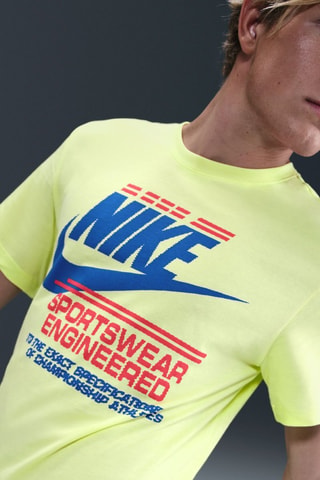T-shirt - Jaune et bleu roi