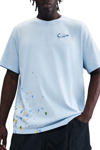 T-shirt ample de basketball Max90 - Ciel