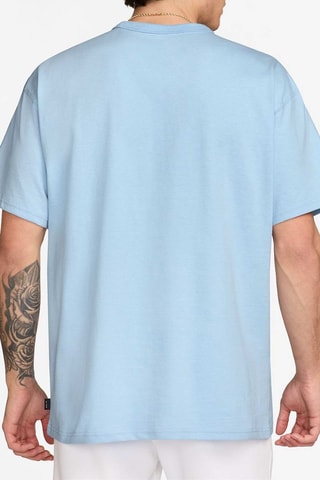 T-shirt de sport en coton biologique Premium Essentials - Ciel