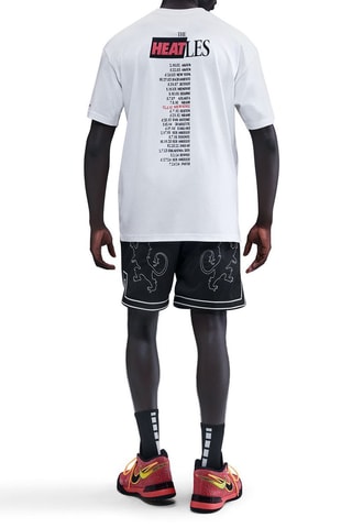 T-shirt de basketball Peak M90 HW James LeBron - Blanc
